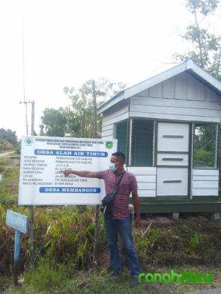 Dana poskamling desa Alahair Timur terkesan mubazir, warga minta dikaji ulang